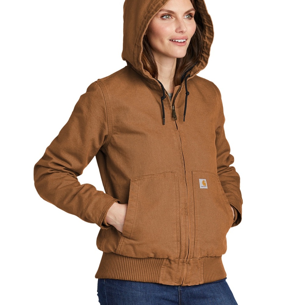 Carhartt® Women’s Washed Duck Active Jacket - Picture 3 of 3